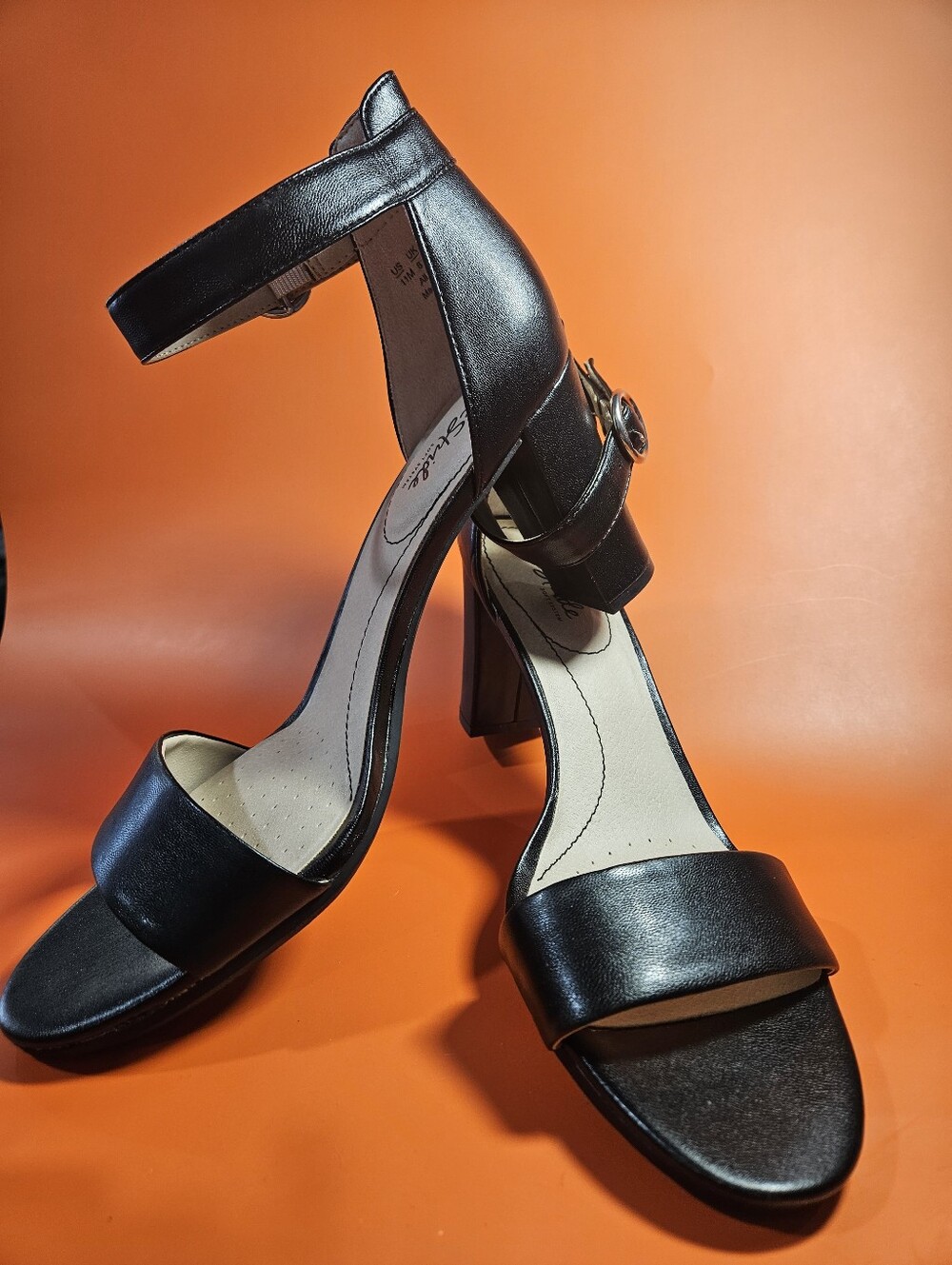 Lifestride Averly Black Block Heeled Sandal. NWOT. size 11 Womens (Bin20) - Picture 5 of 8